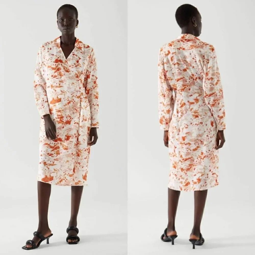 COS Tailored Wrap Dress US 8 NWT